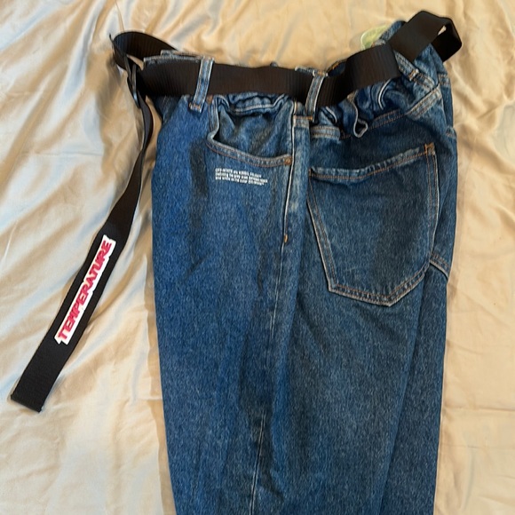 Off white temperature pants. 2013